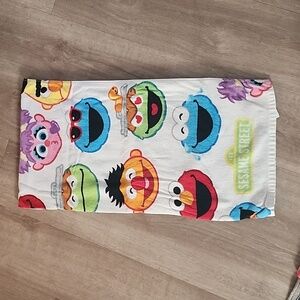 Sea world sesame st. Beach towel